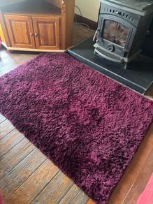 Free Heavy Purple Rug