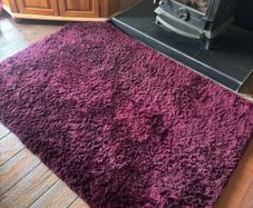 Free Heavy Purple Rug