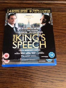 The Kings Speech on Blu Ray