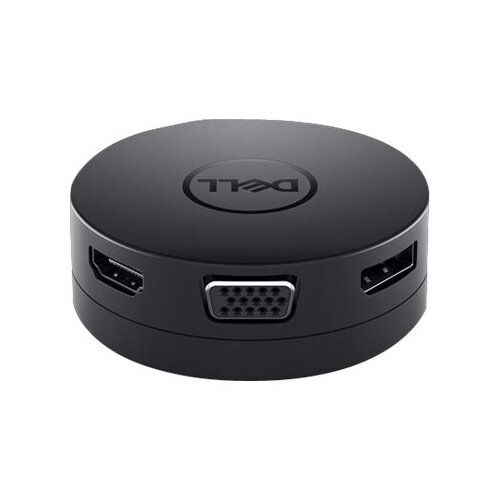 Dell Mobile Adapter DA300 - Docking Station - Video, Network and Data Connectivity - USB C, GigE - Compatible with Mac and Windows