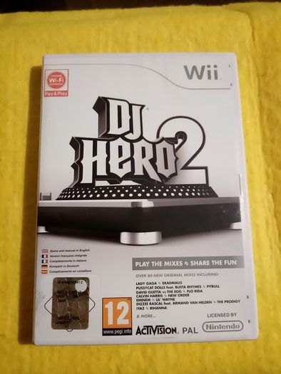 Dj Hero 2 Nintendo Wii Games Original