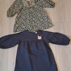 Long sleeve dresses - 3-4 years, 104 cm
