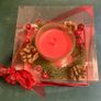 Christmas Candle Centrepiece BNIB Image 3