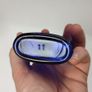 392 - Set of Two Beautiful Vintage Cobalt Blue Glass Decorative Collectible Optrex Bottles Image 7