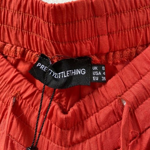Orange trousers