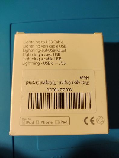 Cable Lightning to USB for Iphone/ Ipad