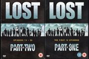 Lost. DVD Television Series. Season 1 (Part One &amp; Two) 8-disc. Included bonus material.