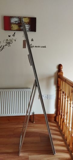 Chateau Cheval Mirror Silver 172 cm (H) x 40 cm (W) x 6 cm (D)