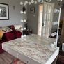 Hollywood mirror with desk. Image 2