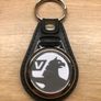 Brand new synthetic leather Vauxhall key ring with shopping trolley token/coin Image 2