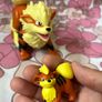 Official TOMY Arcanine & Growlithe Pokemon Figures Image 5