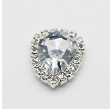 Crystal Button Embellishments