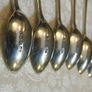 PRICE DROP Boxed Set of 6 Vintage Sterling Silver Teaspoons, Sheffield 1941, 71.7g Image 7