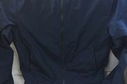 Zara mens navy jacket slim fit large l size