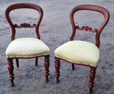 Pair of Balloon Back Chairs KAS862