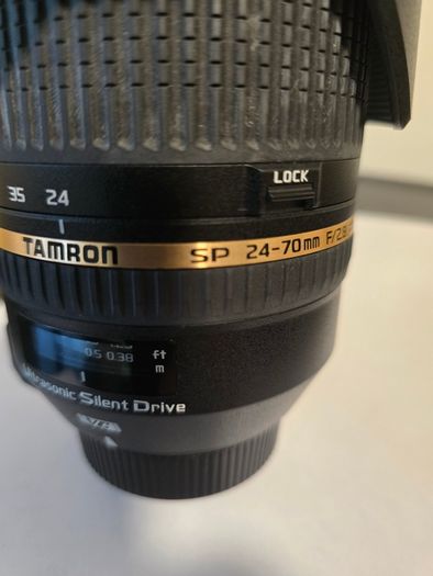 Tamron SP 24 70mm f 2.8 Di VC USD Lens  Nikon F Mount