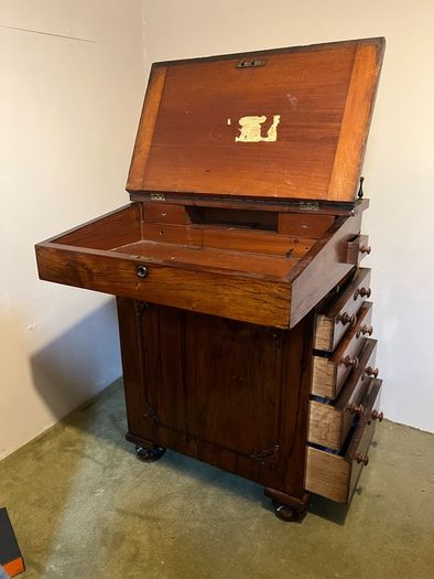 Victorian Davenport Bureau