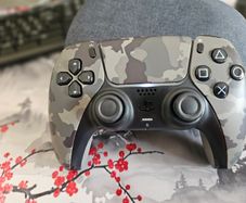 Sony PlayStation 5 DualSense Controller Grey Camo, Lightly Used