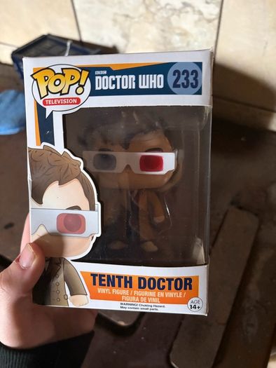 Doctor Who POP 10th Doctor with 3D glasses