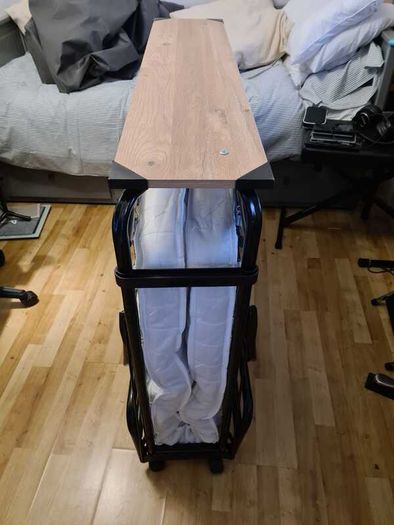 High-Quality Foldable Double Bed with Mattress