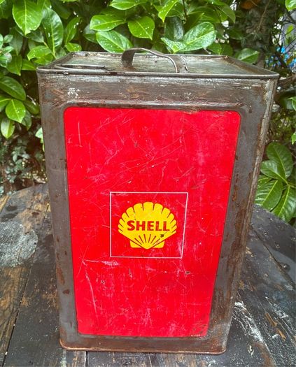 Vintage Shell 20L Oil Can