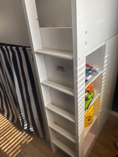 IKEA high sleeper Bed with storage