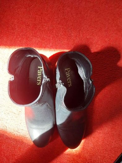 Black ankle boots