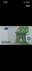 Rare Euro 100 note