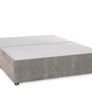 4 foot silver / grey bed base Image 4