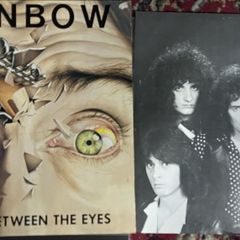 Irish first release Rainbow Straight Between the Eyes original first Irish press vinyl record