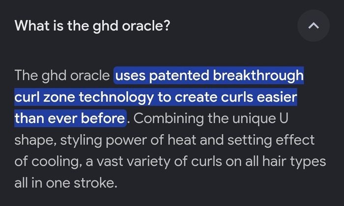 GHD Oracle Curler