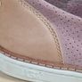 womens UGG ADLEY PERF slip on pink suede leather trainers shoes flats Size UK 8 EU 42 (AT2) Image 3