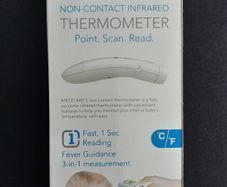 Off body infrared Thermometer in box