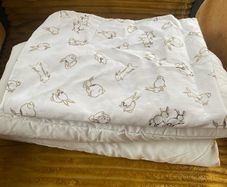 Ikea cot quilt and cover