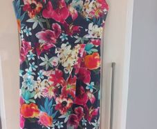 Floral dress size 12