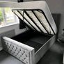 New Ottoman Gaslift Beds Double Bed 4ft Bed Single Bed Bed with Mattress King Bed Image 3