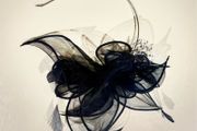Fascinator in black
