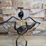 Retro  black wire candle holder Guitar player. Lauries Lonberg design Image 3