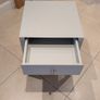 2 x bedside lockers (gray / excellent condition) - free for collection Image 4