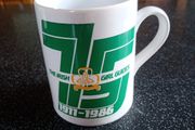 Irish Girl Guides 75 Year Celebration Mug 1986
