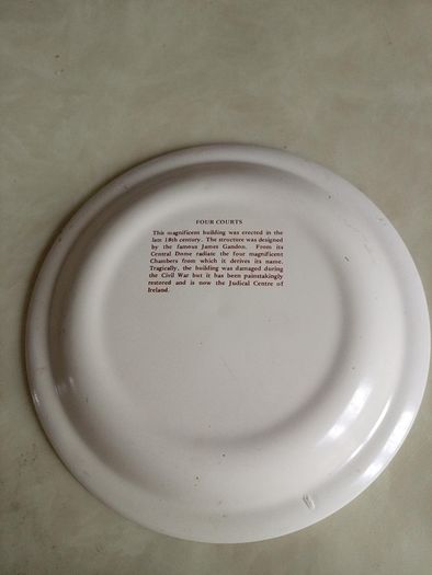 Dublin millennium plate