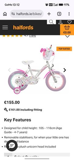 Kids Bike Unicorn