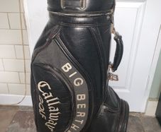 Large Leather Callaway big Bertha Golf bag - Used