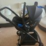 Origin i-Size by Babylo 2-in-1 Travel System Bundle with EnfaSafe Car Seat and ISOFix Base Black Image 2