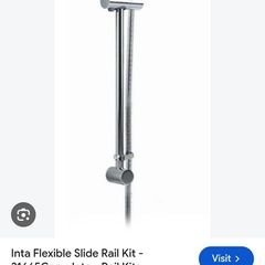 shower rails, heads and hoses.