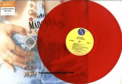 Madonna Like A Prayer Red Vinyl Sealed