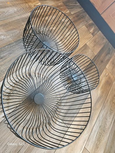 Wire storage baskets