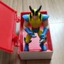 Vintage Wolverine X-Men Logan Marvel Comics Pop Up Figure Burger King Kids Club 1999 Image 3