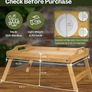 Multipurpose Laptray Breakfast in Bed Tray, Snack Tray For Sofa, Laptop Stand Image 3