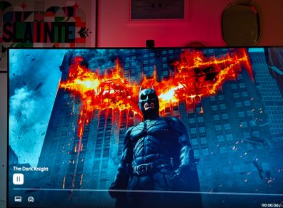 55" LG CS6 4K OLED with swivel stand and Govee Backlight